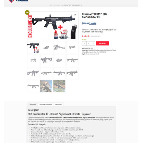 SBR can’nihilator kit _ crosman