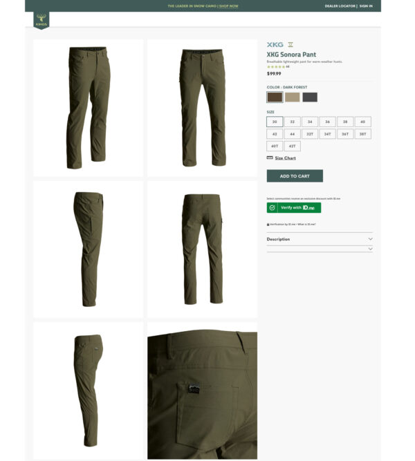 Sonora pants_ Kings Camo