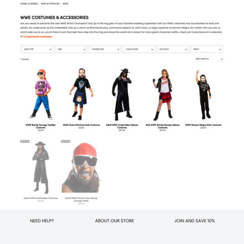 WWE costumes _ Costumes WWE costumes _ Costumes