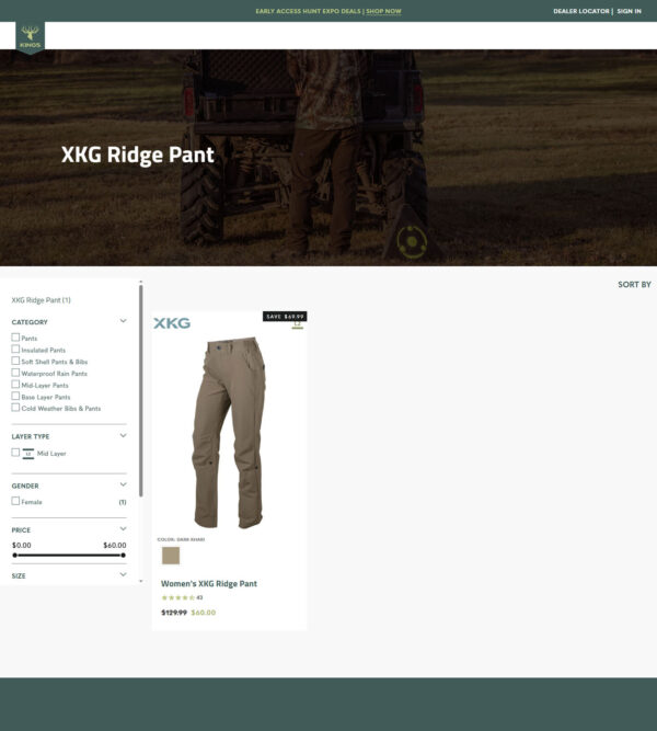 XKG ridge pant 1 _ Kings Camo