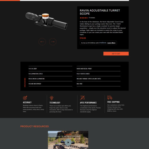 adjustable turret scope _ Ravin Crossbows adjustable turret scope _ Ravin Crossbows