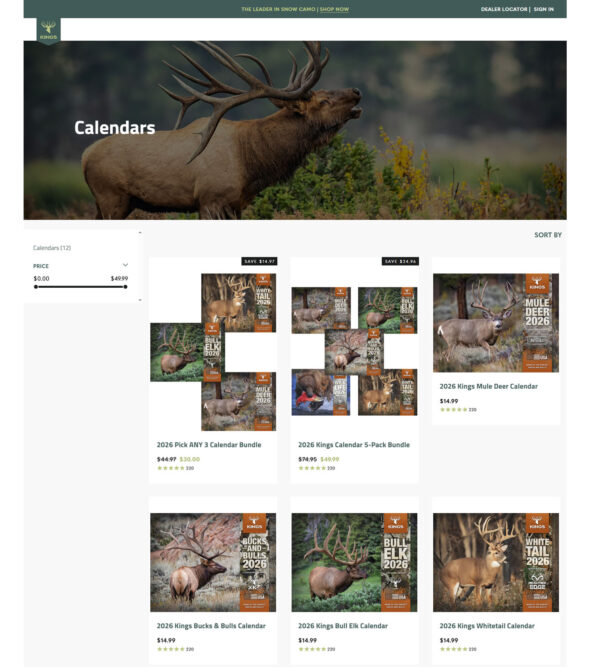 calendars _ Kings Camo