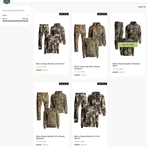 classic 3 piece bundle – only  _ Kings Camo