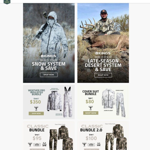 classic 3 piece bundles back in stock _ Kings Camo