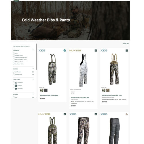cold weather bibs and pants _ Kings Camo