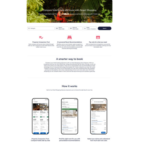 compare hotel prices and more on our app _ Hotels.com