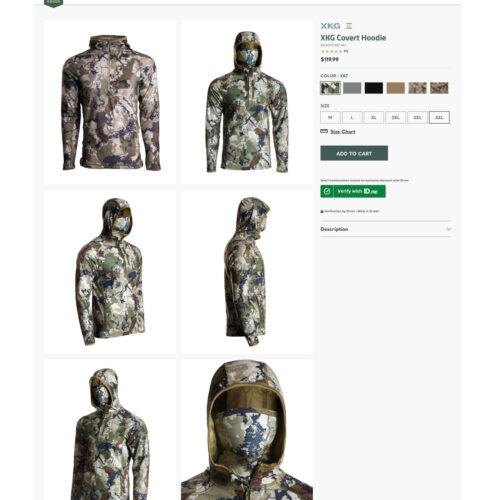 covert hoodie _ Kings Camo