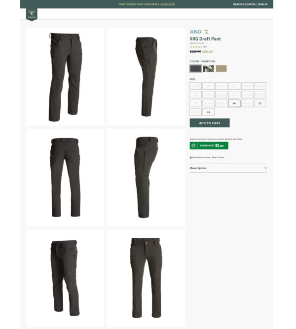 draft pant _ Kings Camo draft pant _ Kings Camo