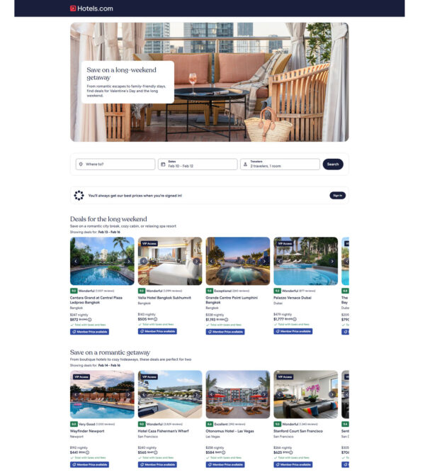 find your perfect weekend getaway _ Hotels.com