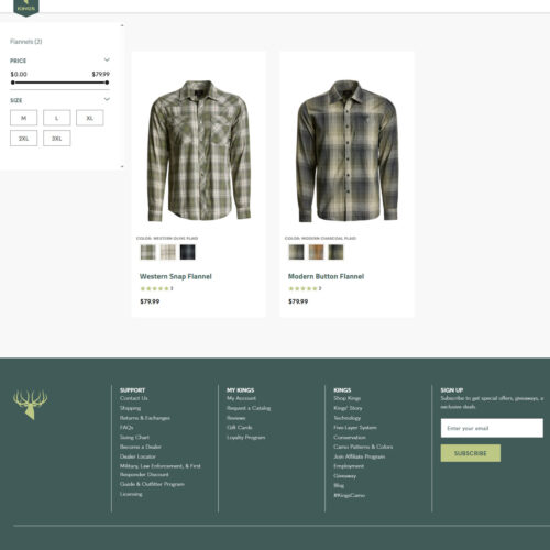 flannel shirts_ Kings Camo