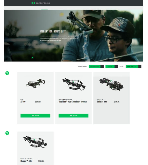 free gift for Father’s Day _ Center Point Archery