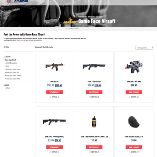 game face blasters _ crosman