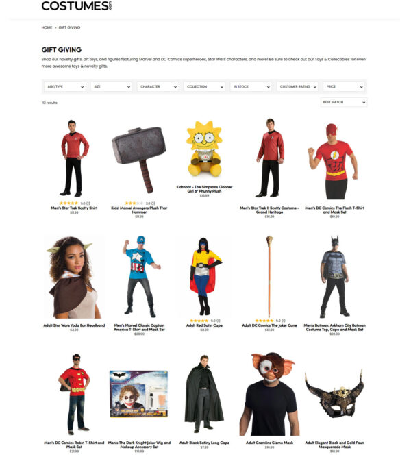 gift giving _ Costumes