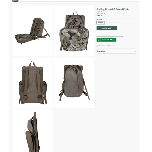 ground and pound chair _ Kings Camo