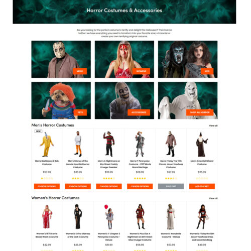 horror costumes _ Costumes