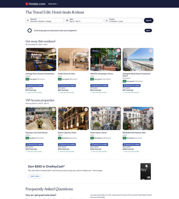 hotel deals finder _ Hotels.com