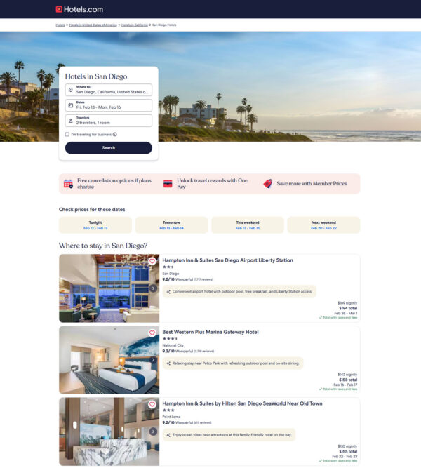 hotels in San Diego _ Hotels.com