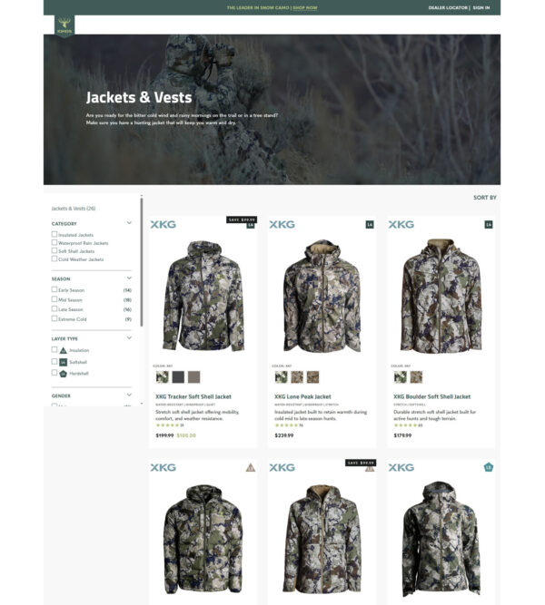 jackets and vests _ Kings Camo