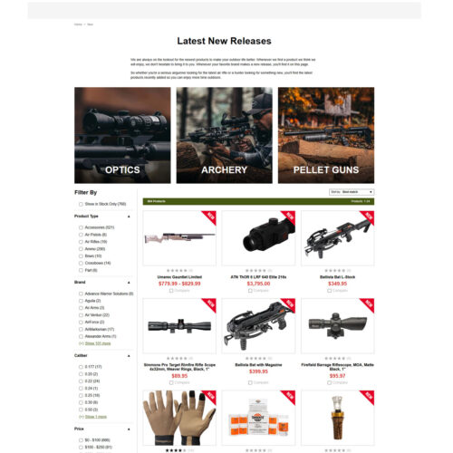 latest new releases _ Pyramyd Air