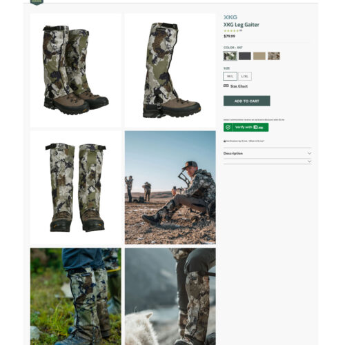 leg gaiters _ Kings Camo leg gaiters _ Kings Camo