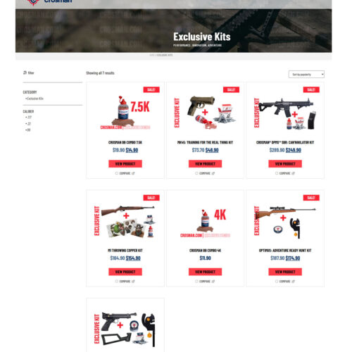 online exclusive kits _ crosman