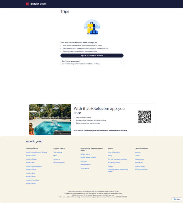 our app _ Hotels.com