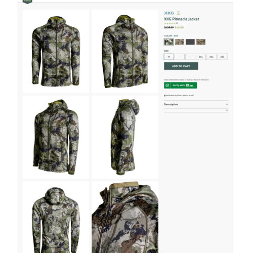 pinnacle jacket_ Kings Camo