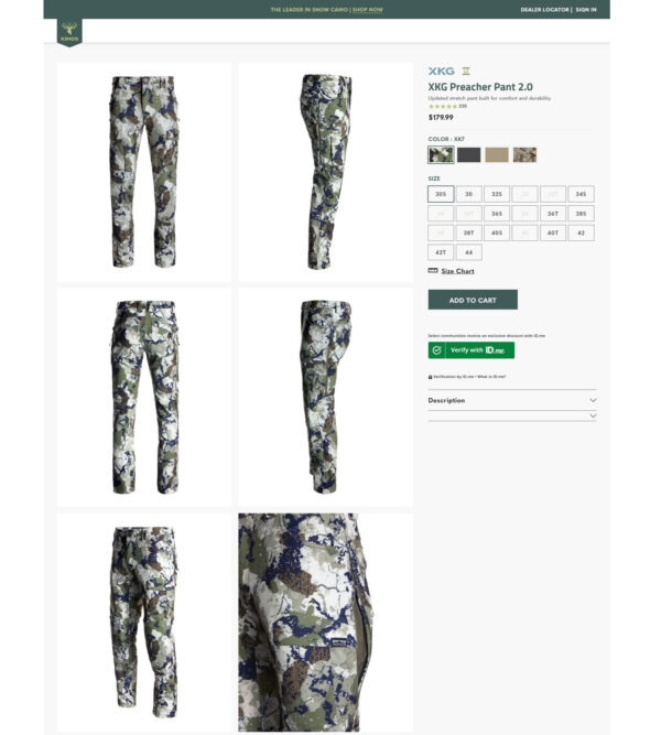 preacher pant_ Kings Camo