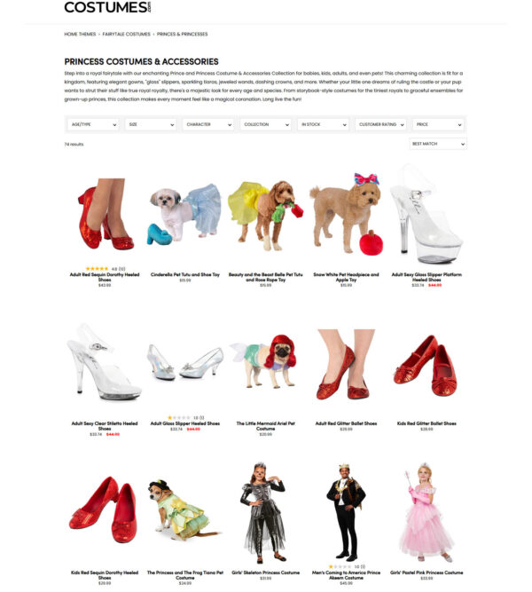 princess costumes  _ Costumes