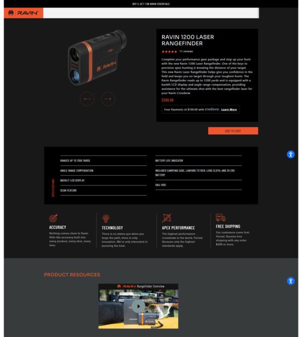 rangefinders deals _ Ravin Crossbows