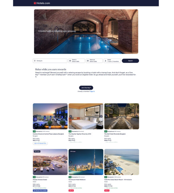 relaxing spa getaway _ Hotels.com