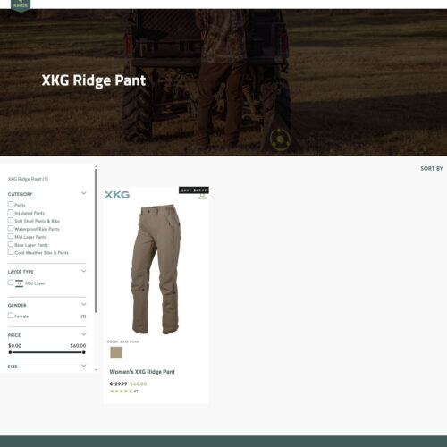 ridge pant _ Kings Camo ridge pant _ Kings Camo