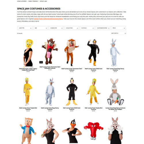 space jam costumes & accessories _ Costumes space jam costumes & accessories _ Costumes