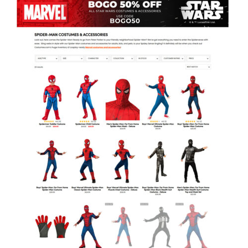 spider-man costumes & accessories _ Costumes spider-man costumes & accessories _ Costumes