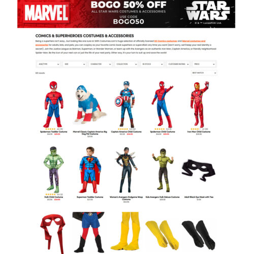 superheroes costumes _ Costumes