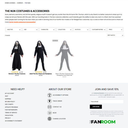 the nun costumes _ Costumes the nun costumes _ Costumes