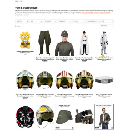 toys & collectibles _ Costumes