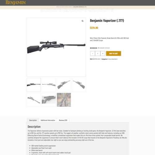 vaporizer _ Benjamin Air Guns