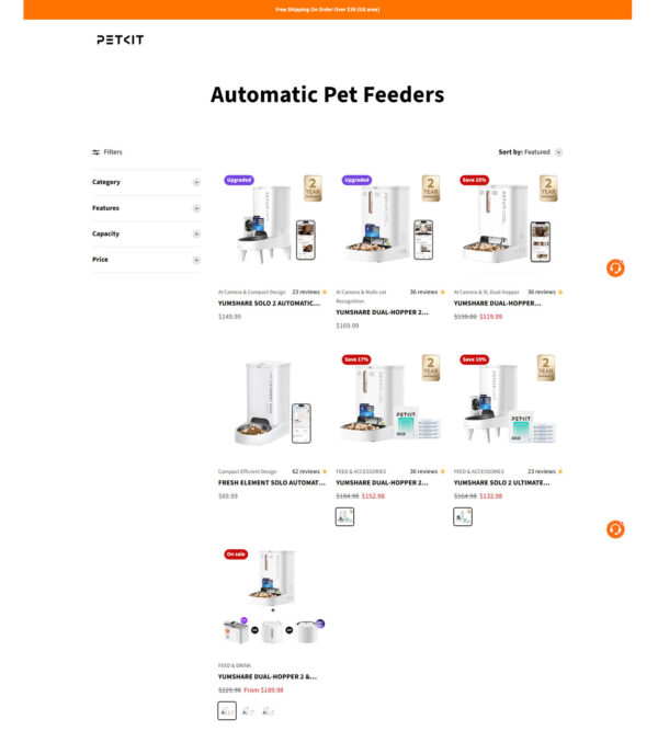 Automatic pet feeders_PetKit