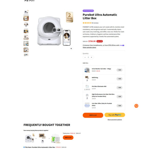 Purobot ultra automatic cat litter box_PetKit