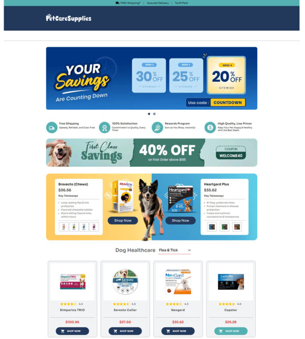 permanent link of Pet Care Supplies