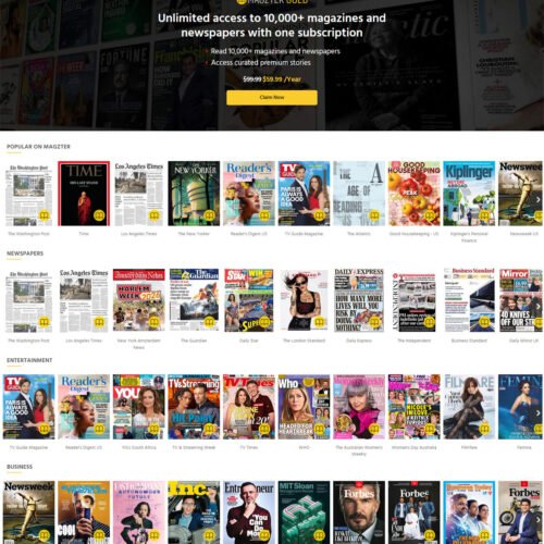 50% off on annual Gold Subscription_ Magzter