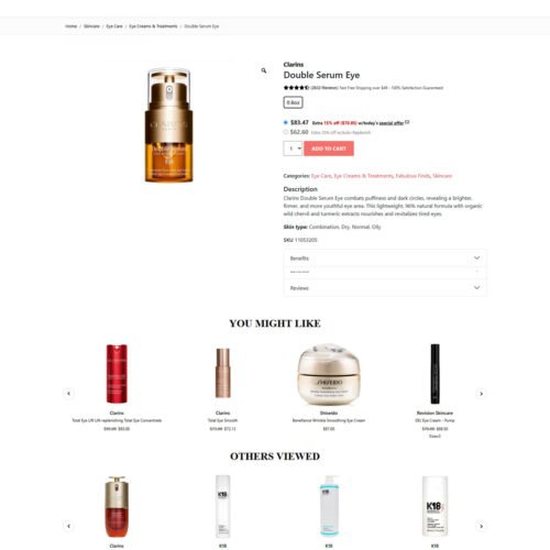 Clarins double serum eye_eCosmetics