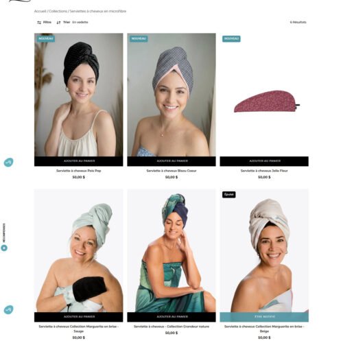 Hair towels