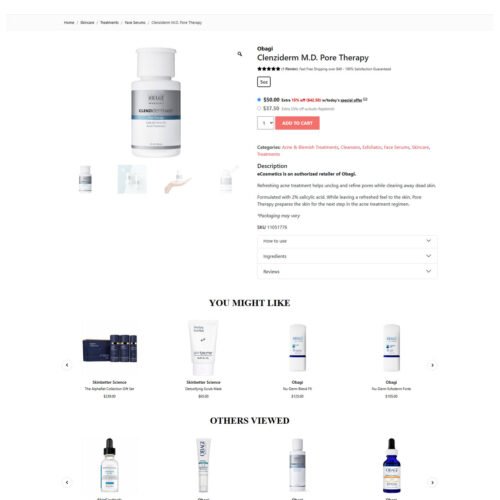 OBAGI pore therapy_eCosmetics OBAGI pore therapy_eCosmetics