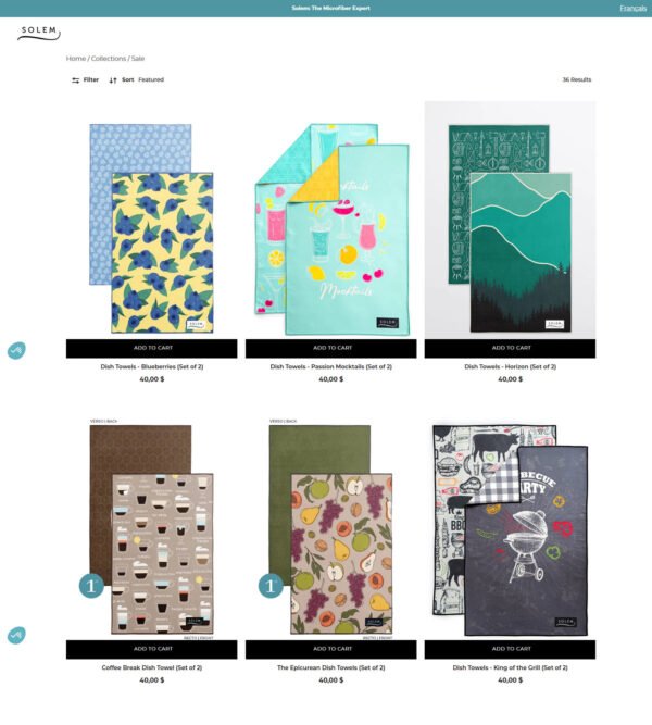 Sale on collections