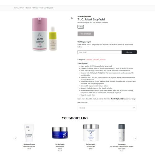 TLC sukari baby facial TLC sukari baby facial