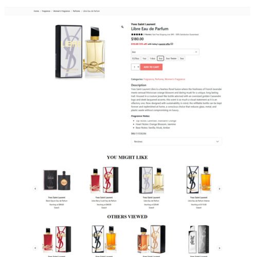 Yves Saint Laurent perfume_eCosmetics
