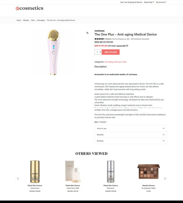 anti-aging medical device_eCosmetics