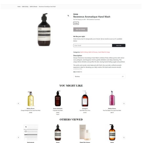 aromatic hand wash_eCosmetics
